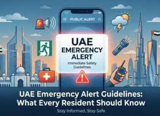 UAE Emergency Alert Guidelines: Everything you need to know UAE Emergency Alert